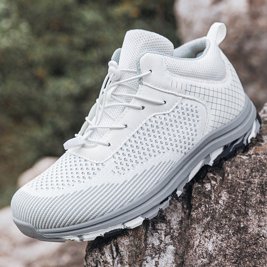 Herren Atmungsaktive Trail-Schuhe mit flexiblem Schnürsystem