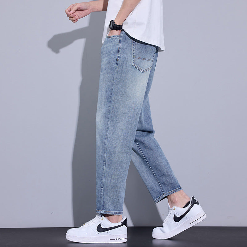 Herren Bequeme Relaxed Fit Jeans Shop Nory