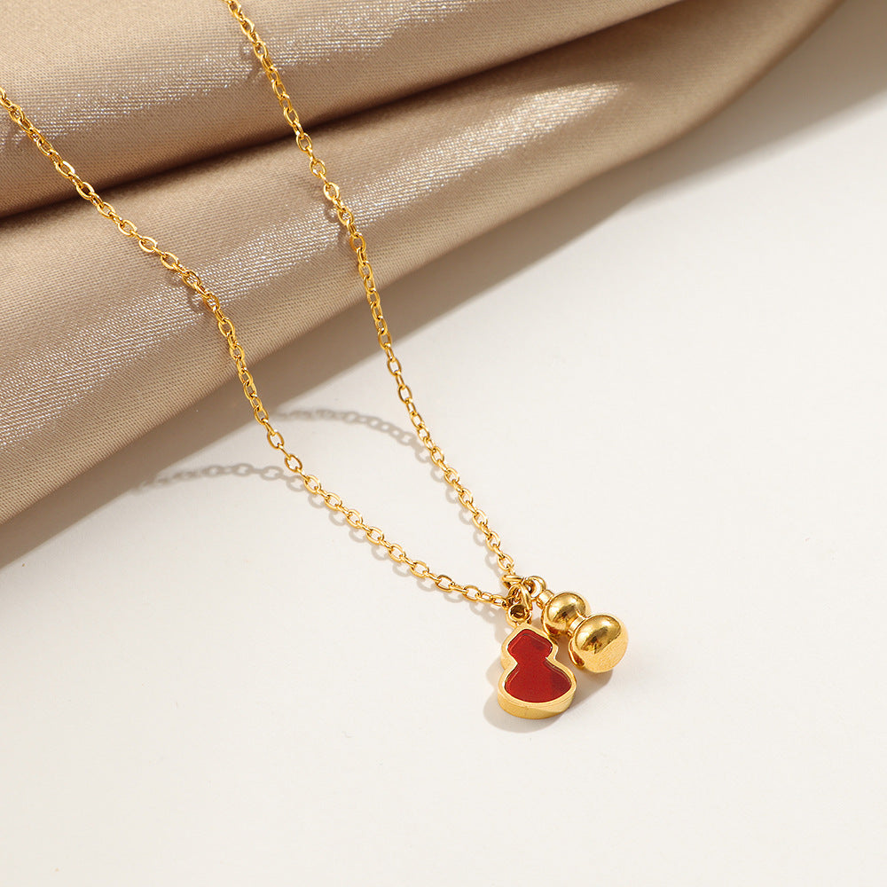 Frauen Unique Dual Charm Halskette Shop Nory
