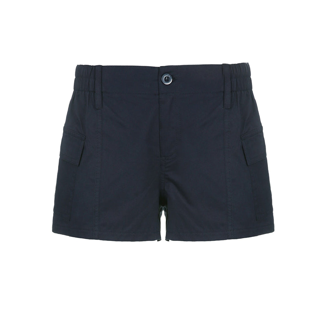 Damen Cargo-Shorts mit praktischen Taschen und elastischem Bund