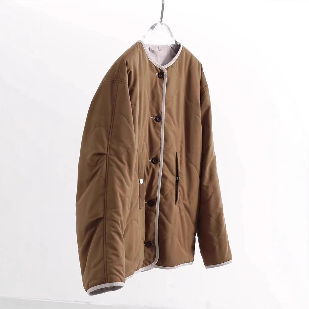 Damen Stylische Steppjacke mit Rundhalsausschnitt Shop Nory