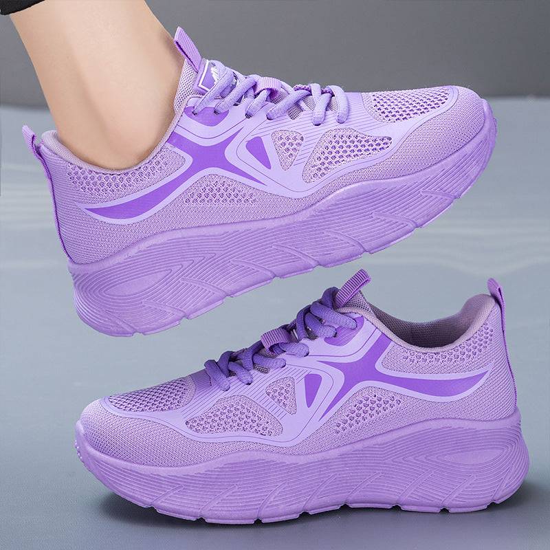 Damen Sportliche Laufschuhe mit atmungsaktivem Mesh-Obermaterial und gepolsterter Sohle