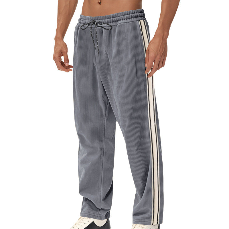 Herren Sportliche Freizeithose mit atmungsaktiven Einsätzen und komfortablem Kordelzug