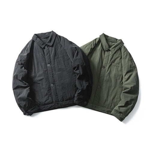 Herren Leichte Oversize-Fieldjacke im Workwear-Stil mit Hemdkragen und Knopfverschluss Shop Nory
