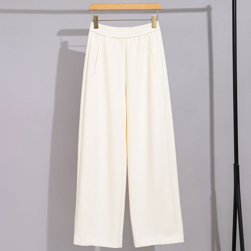 Damen Weite Jersey-Culotte mit hohem Taillenbund und versteckten Eingrifftaschen Shop Nory