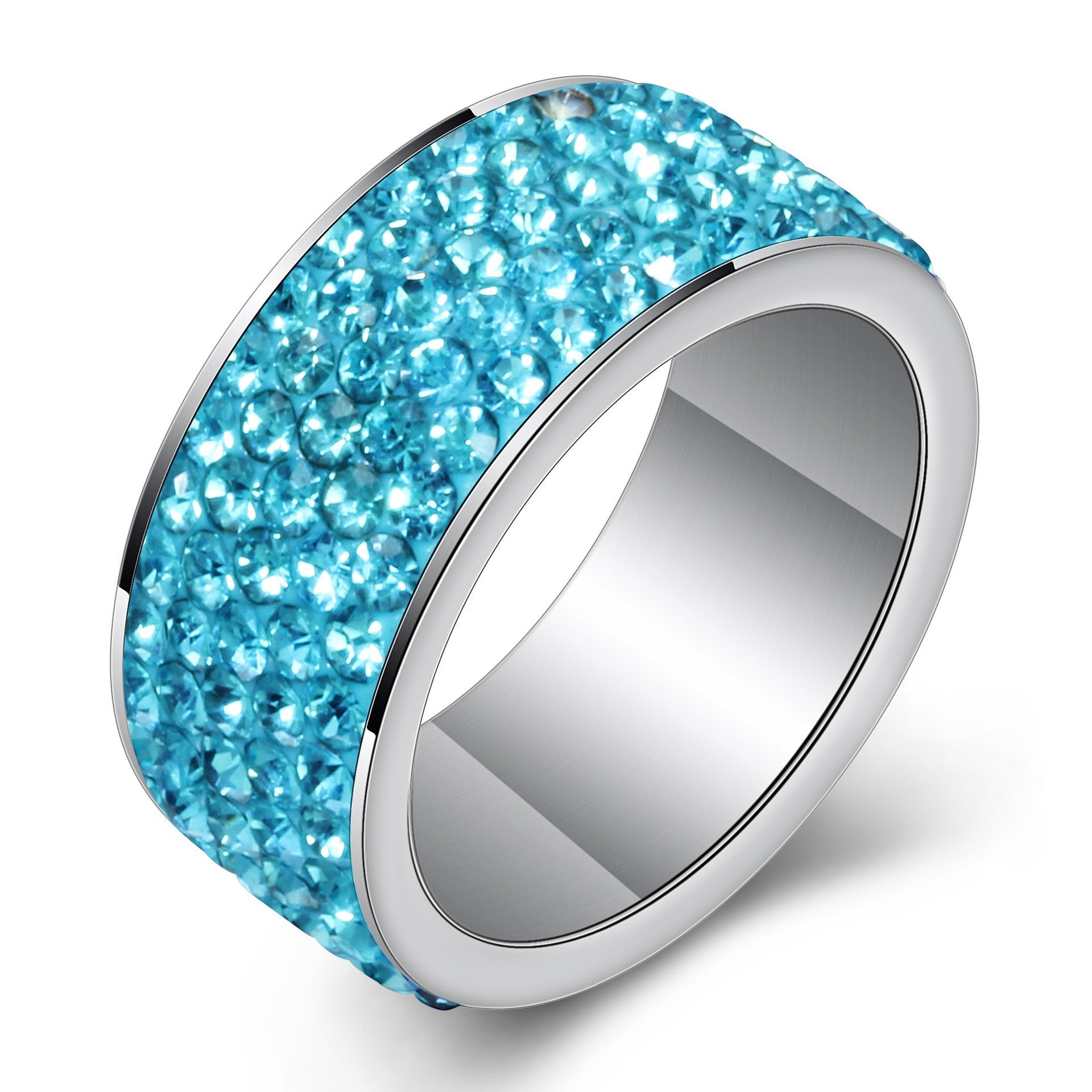Damen Ring mit funkelndem Kristallbesatz Shop Nory 1780330191