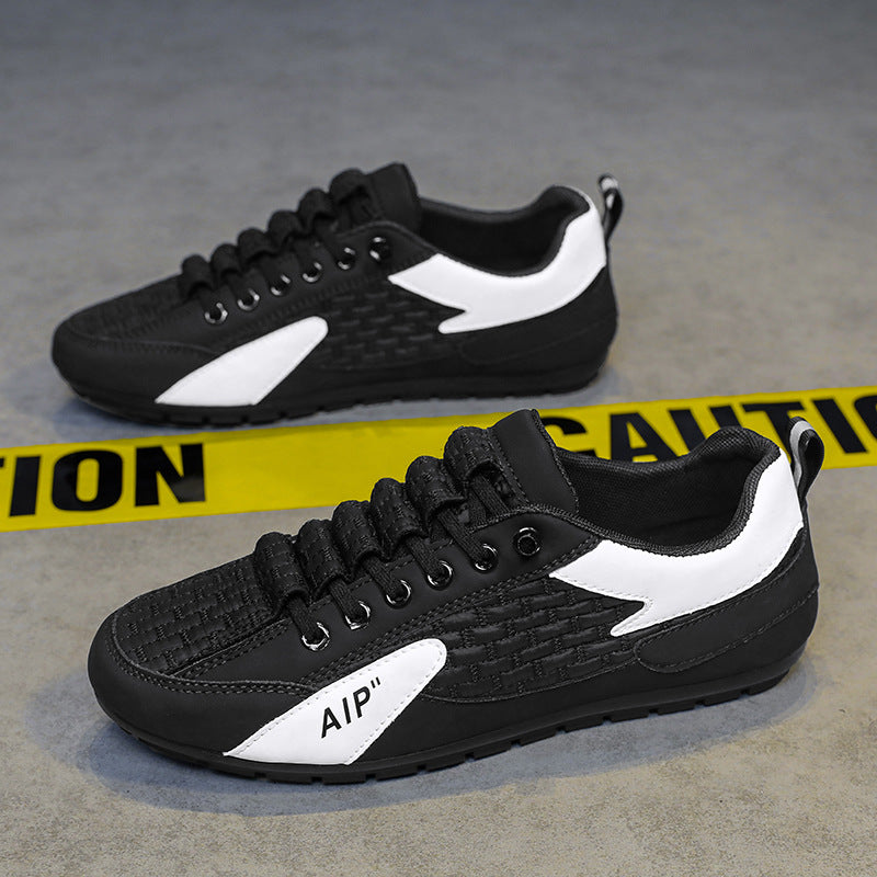 Herren Gewebter Low-Top Sneaker mit leichter Profilsohle und Panel-Details Shop Nory