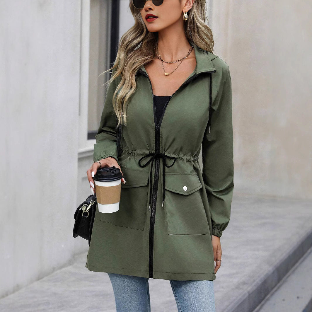 Damen elegante Windjacke