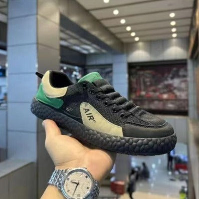 Herren Leichter atmungsaktiver Mesh-Sneaker mit strukturierter Air-Optik-Sohle Shop Nory