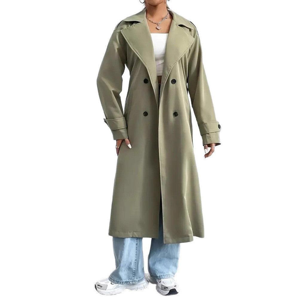 Damen Trenchcoat mit modernem Schnitt von Shopnory