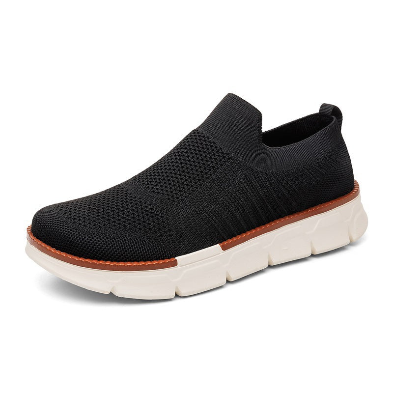Herren Leichter Strick-Slip-On Sneaker mit Memory-Foam-Komfort und flexibler Profilsohle Shop Nory