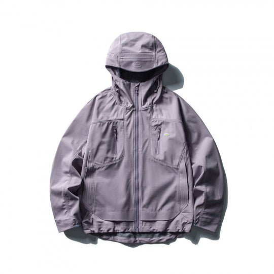 Unisex Leichte Softshell-Outdoorjacke mit verstellbarer Kapuze, wasserabweisender Membran und ergonomischen Brusttaschen Shop Nory