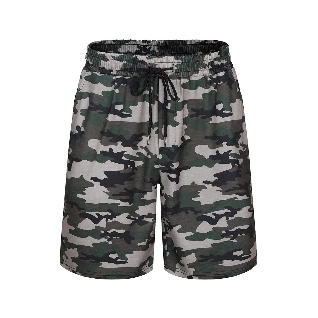 Herren Camouflage Sportanzug mit modernem Design und praktischen Taschen Shopnory
