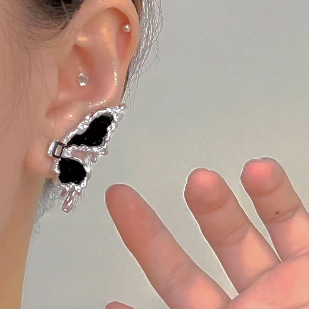 Damen Ring mit stilvollem Schmetterlings-Design und funkelnden Elementen Shop Nory