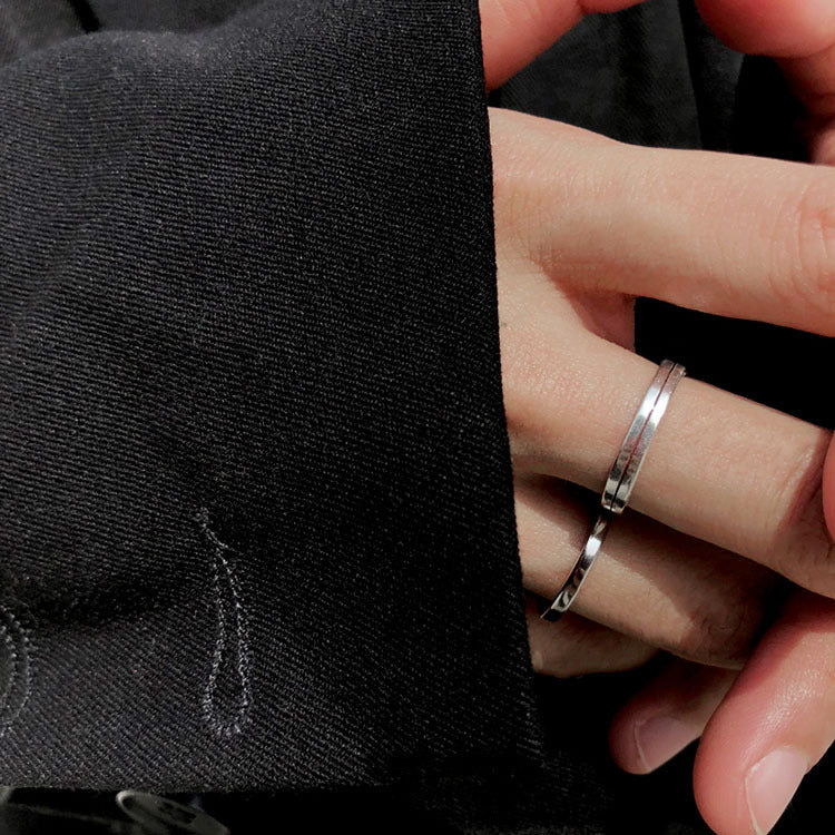 Damen Modischer Ring mit modernem Design und schimmernden Akzenten Shop Nory