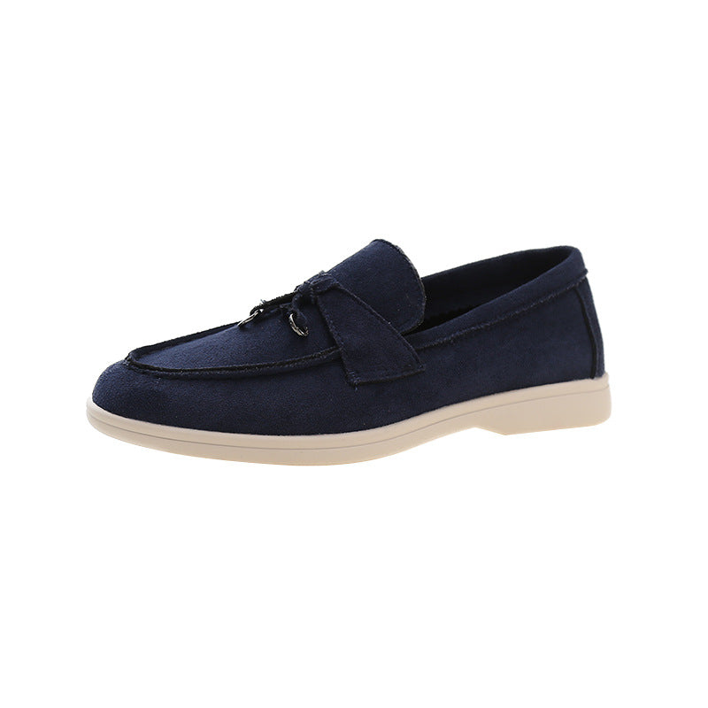 Damen Elegante Wildleder-Loafer mit Quasten und gepolstertem Komfortfußbett Shop Nory