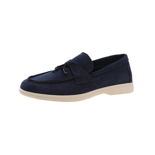 Damen Elegante Wildleder-Loafer mit Quasten und gepolstertem Komfortfußbett Shop Nory