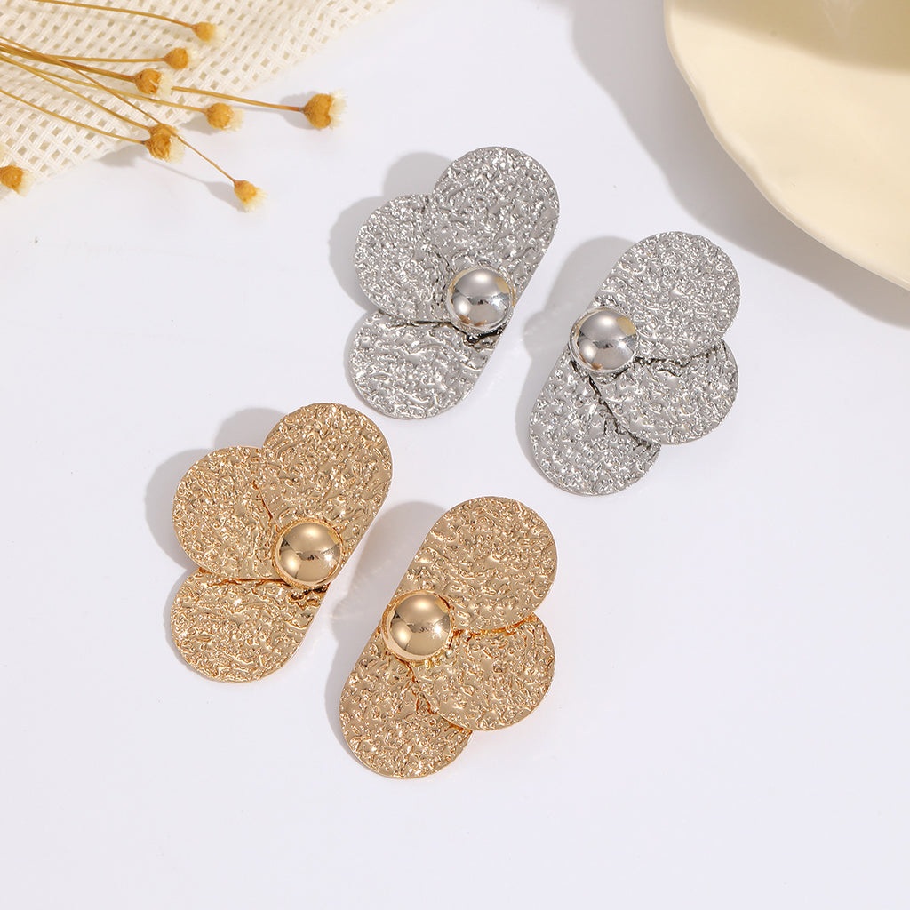 Damen Ohrclips im eleganten, geschwungenen Design Shop Nory