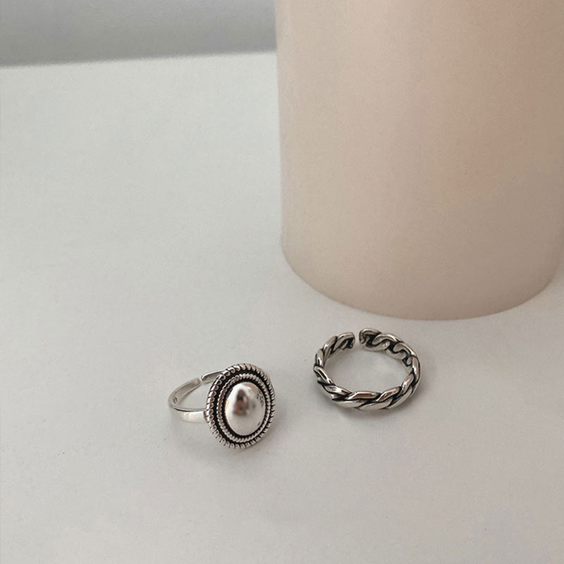 Damen stilvoller Ring mit facettiertem Design Shop Nory