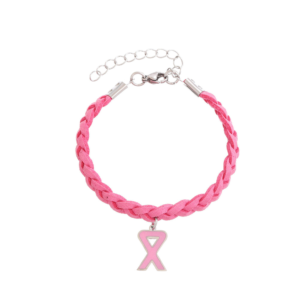 Damenarmband mit geflochtenem Design und symbolischem Anhänger Shop Nory