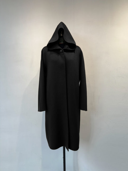 Damen Eleganter Kapuzen-Wickelmantel Shop Nory
