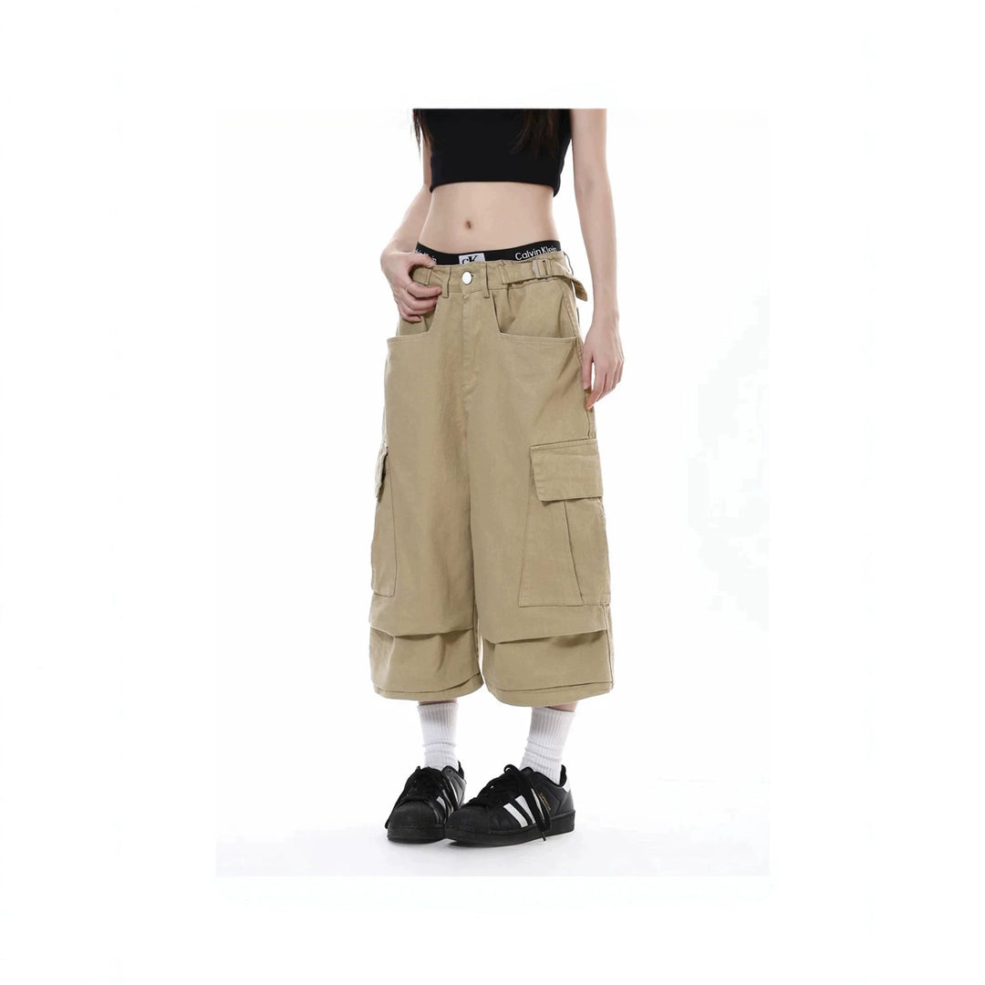 Damen Trendige Cargo-Shorts Shop Nory