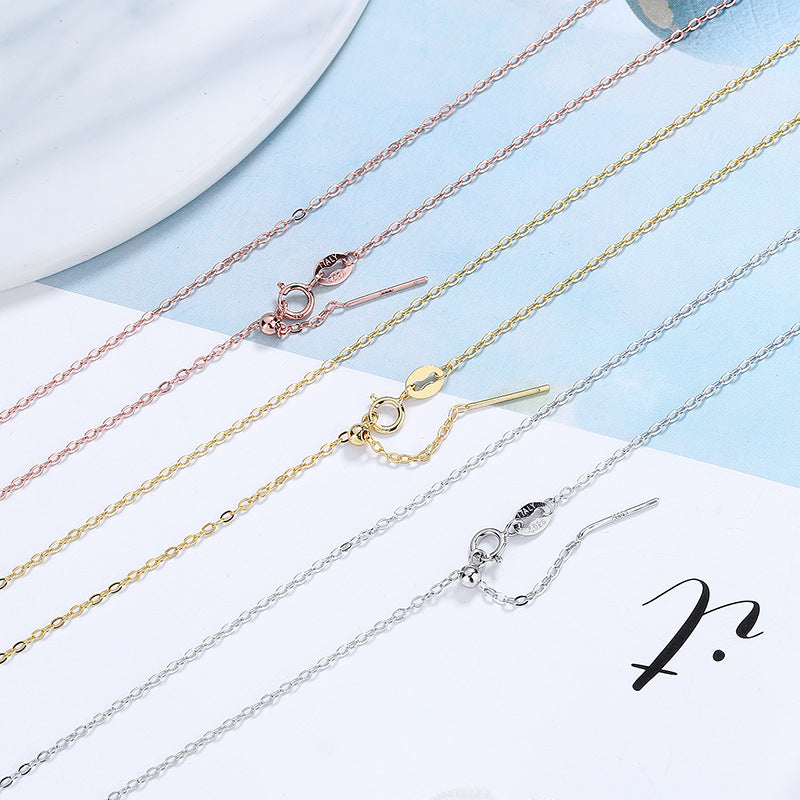 Damen zarte Kette mit verstellbarem Verschluss Shop Nory