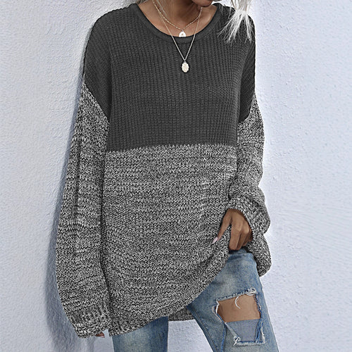 Damen Stilvoller Strickpullover mit luxuriösen Texturen Shop Nory