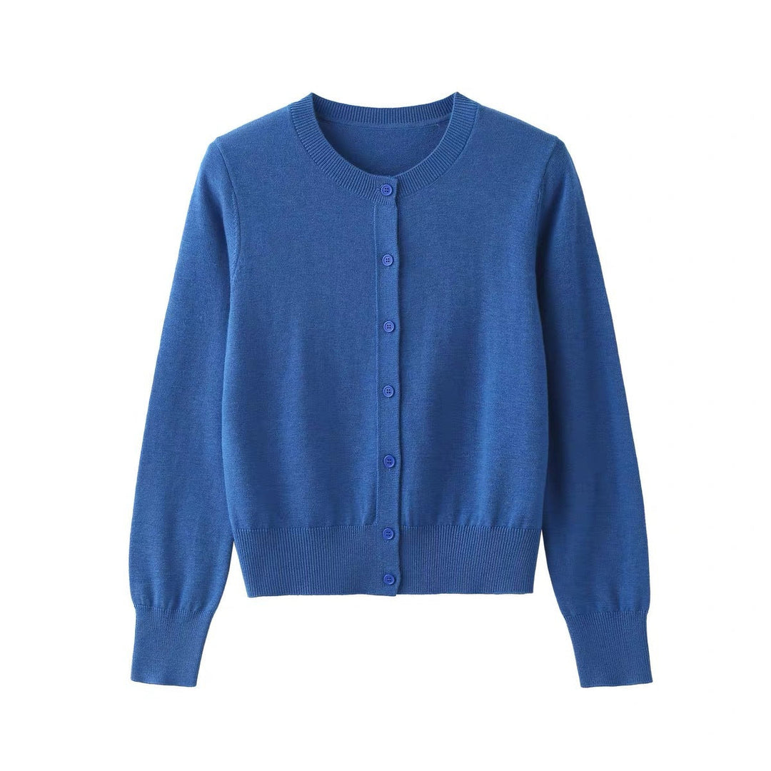 Strickjacke Damen klassisch mit feinem Strickdesign