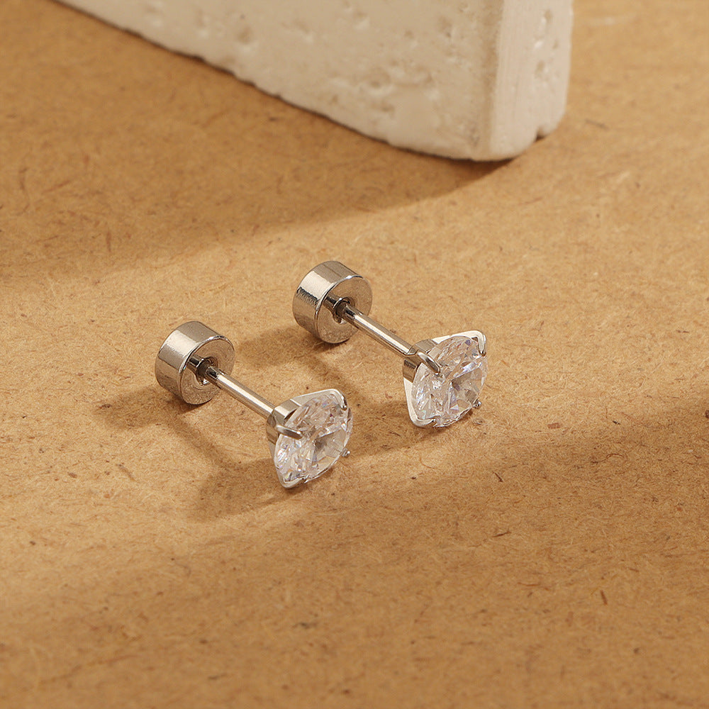 Damen Elegante Kristall Stecker Ohrringe Shop Nory