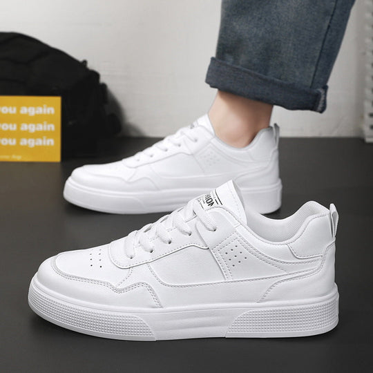 Damen Hochwertige Leder Sneakers