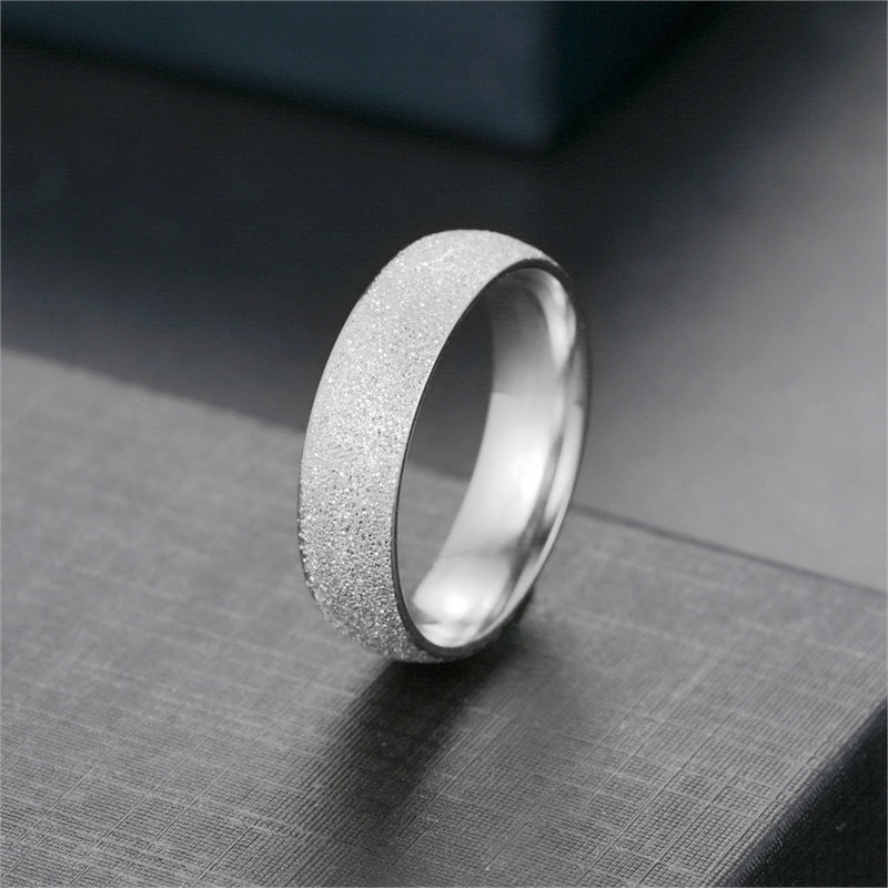 Herren Ring mit funkelndem, strukturiertem Oberflächenfinish Shop Nory