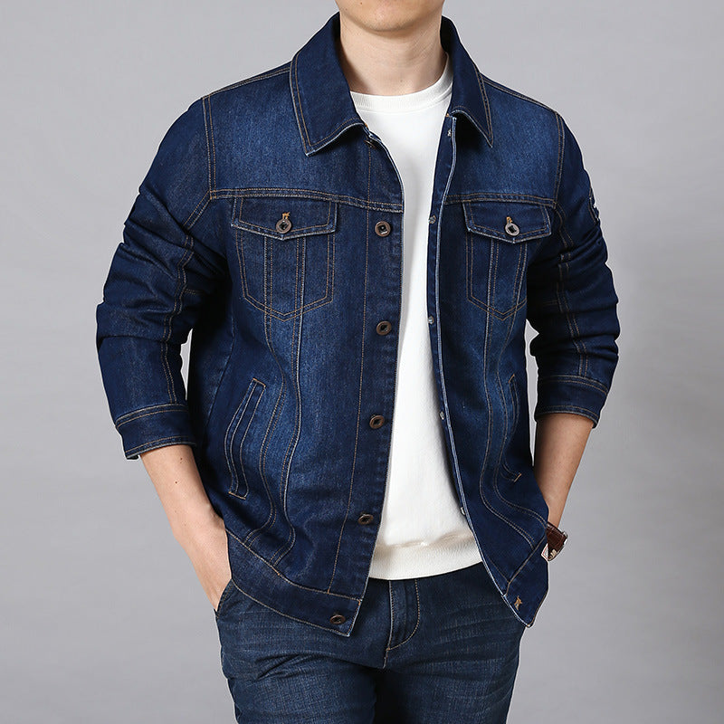 Herren Klassische Jeansjacke Shop Nory