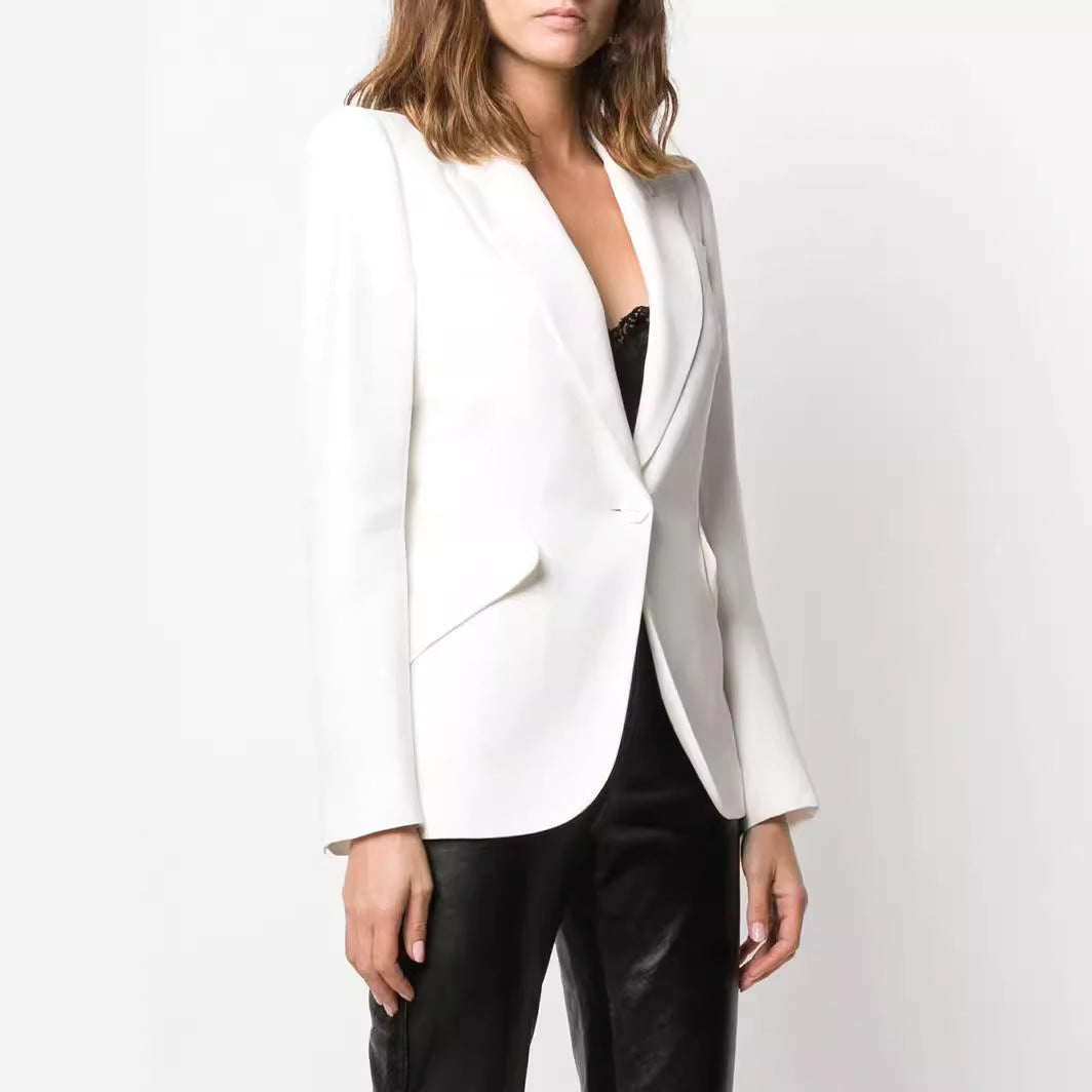 Damen Vegane Lederhose im Geradschnitt mit hoher Taille und dezentem Bootcut Shop Nory