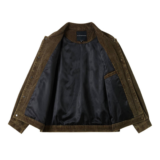 Herren Kord-Workwear-Blouson mit Pattentaschen und kastigem Schnitt Shop Nory
