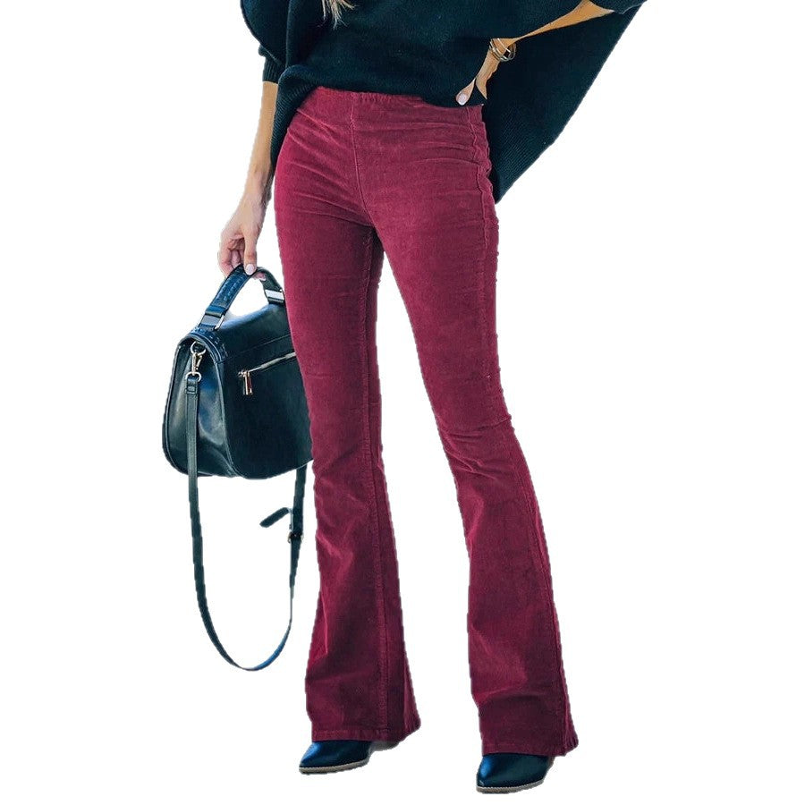 Damen Flared Jeans im eleganten 70er Jahre Stil