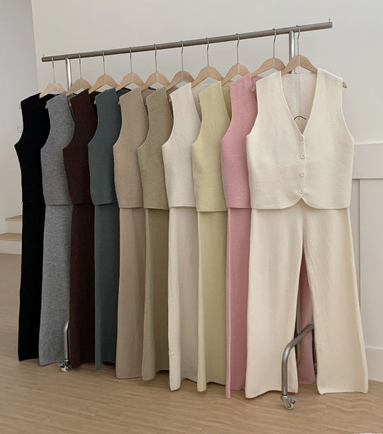 Damen Luxuriöses Strickanzug Shop Nory