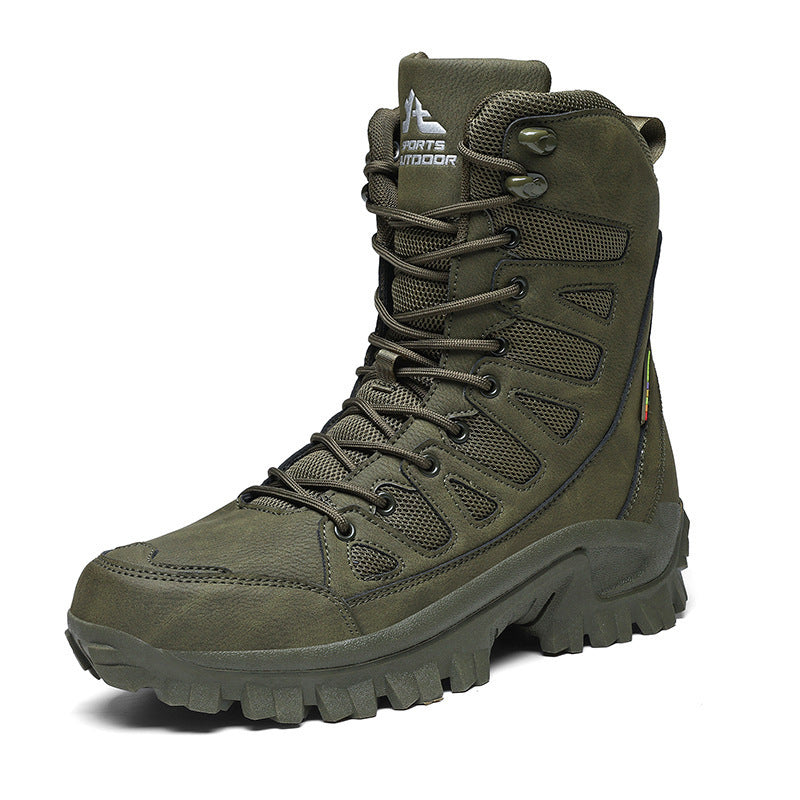 Damen Hochwertige Wanderstiefel mit rutschfester Sohle und atmungsaktiven Einsätzen