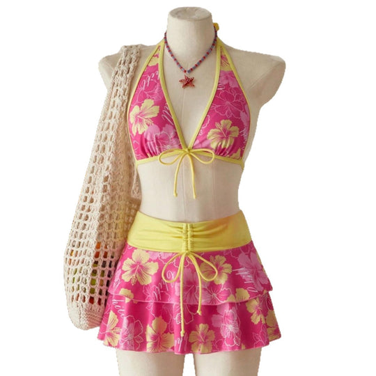 Damen Bikini-Set mit Rock