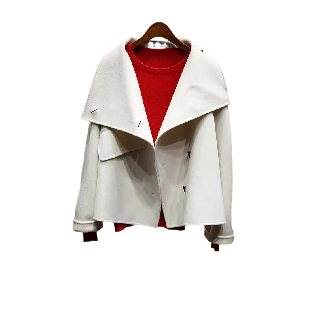 Damen elegante Übergangsjacke mit hohem Kragen Shop Nory