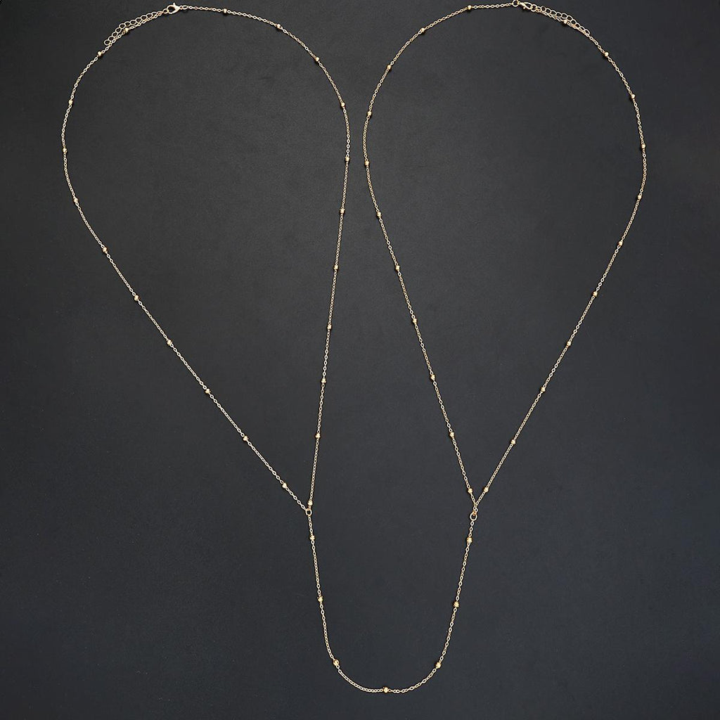 Damen Ketten-Halsband mit eleganten Perlenakzenten Shop Nory
