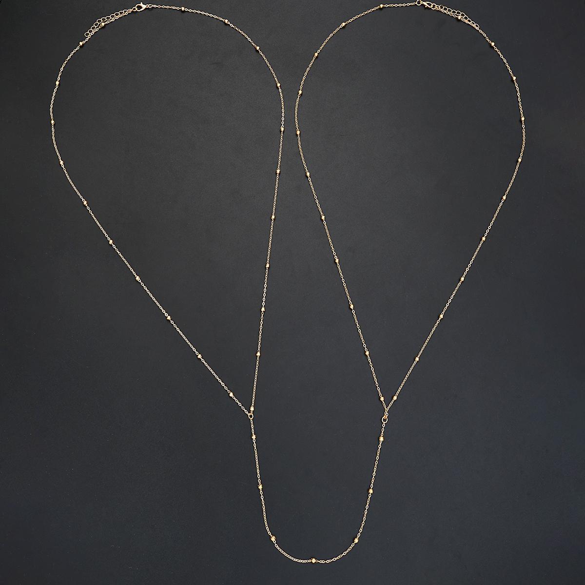 Damen Ketten-Halsband mit eleganten Perlenakzenten Shop Nory