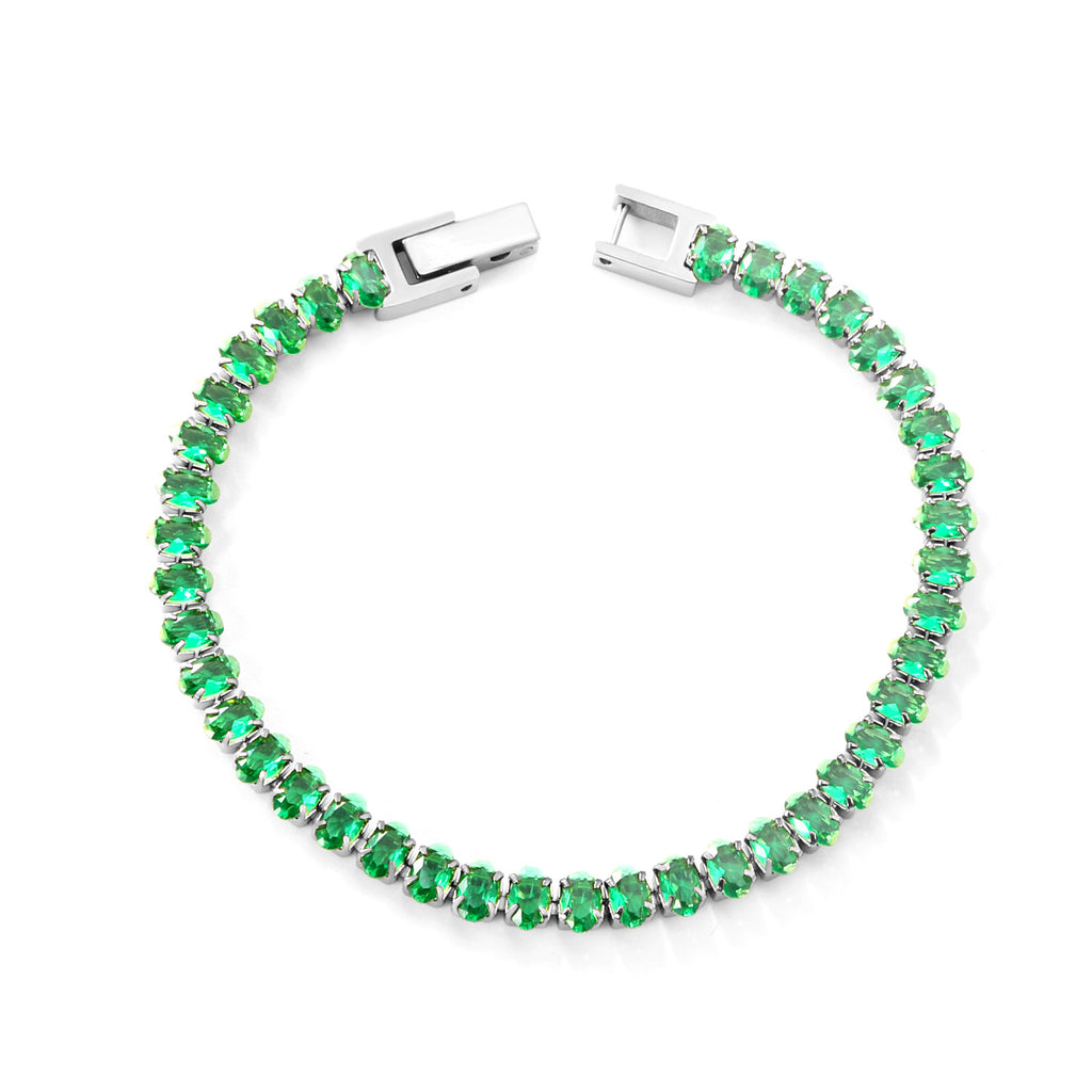 Damen Zierliches Armband mit funkelnden Zirkonia Shop Nory