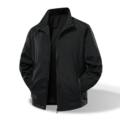 Herren Ultraleichter Windbreaker mit atmungsaktivem Mesh-Futter und verdecktem Reißverschluss Shop Nory