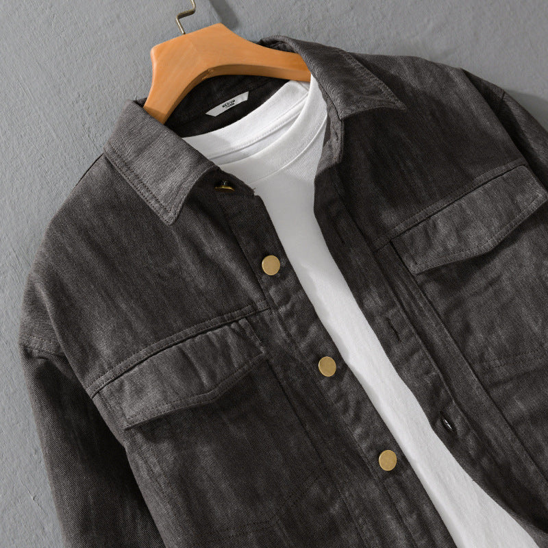 Herren Jeansjacke im Acid‑Wash Look mit Oversize‑Schnitt Shop Nory