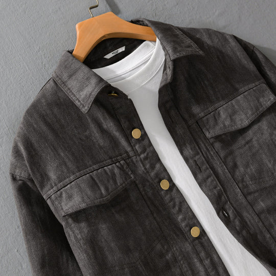 Herren Jeansjacke im Acid‑Wash Look mit Oversize‑Schnitt Shop Nory