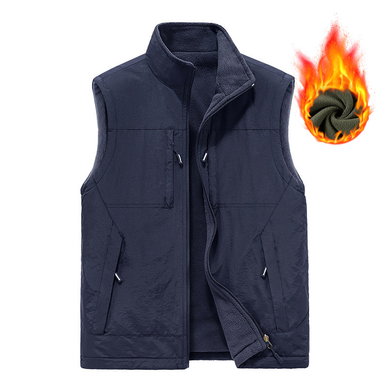 Herren Wende-Weste mit Fleece-Futter Shop Nory