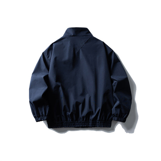 Herren Windbreaker-Jacke im Boxy‑Schnitt mit Stehkragen und elastischem Saum Shop Nory