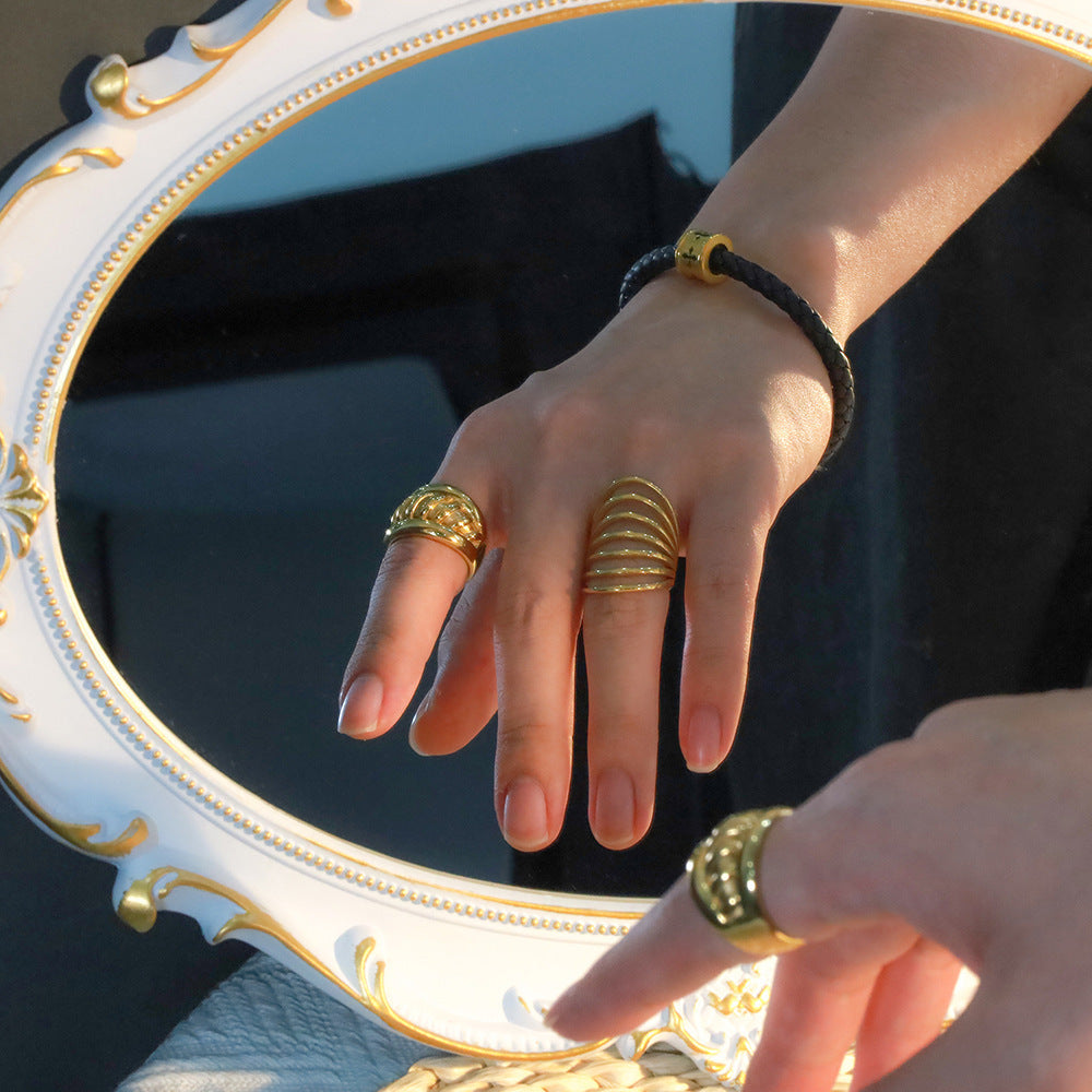 Damen Hochwertiger und stilvoller Knotenring Shop Nory