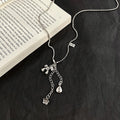 Damen Kette mit charmanten Anhängern aus hochwertigem Edelstahl Shop Nory